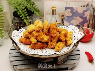 酥香鸡柳的做法