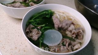 日式牛肉乌冬面的做法