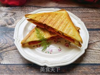 培根芒果三明治的做法步骤：16