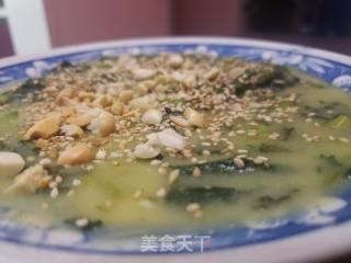 玉米面油菜糊糊的做法