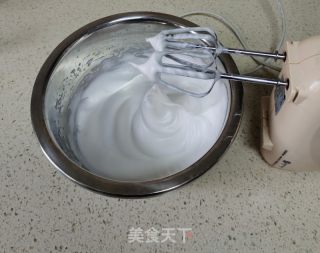 6寸绿茶粉古早蛋糕的做法步骤：7