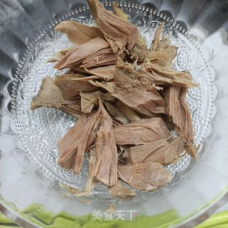 蒜苔拌鸽胸肉的做法步骤：7