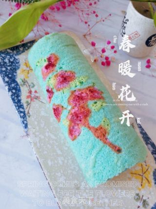蛋糕卷的做法步骤：16