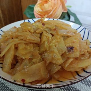 泡菜炒土豆片的做法