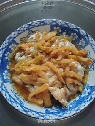 榨菜蒸鸡胸肉的做法步骤：6
