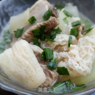 竹荪冬瓜排骨汤的做法