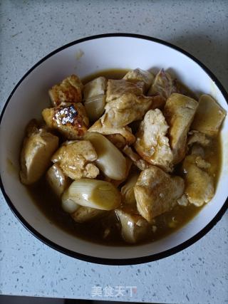 葱烧豆腐的做法