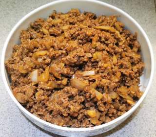 孜然牛肉包子（炒肉馅儿）的做法步骤：5