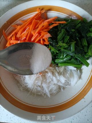 不用揉面的菠菜盒子的做法步骤：7