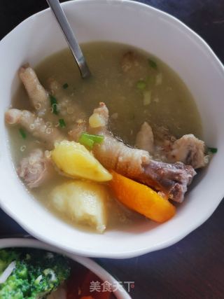 藜麦土豆鸡汤的做法