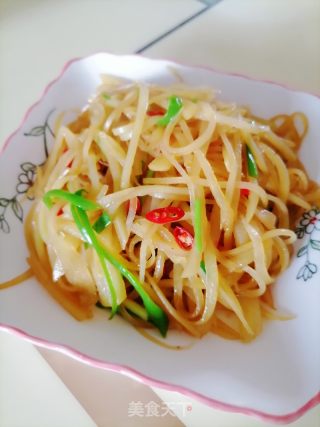 酸辣土豆丝的做法步骤：5