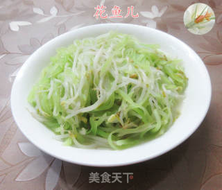 莴笋炒绿豆芽的做法