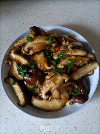 孜然香菇的做法