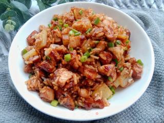 土豆鸡肉拌饭的做法