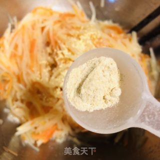 奶酪双丝蛋饼的做法步骤：8
