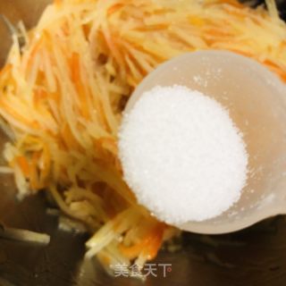 奶酪双丝蛋饼的做法步骤：6