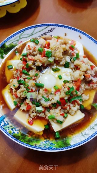 肉沫蒸内脂豆腐的做法