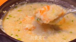 金汤鲍鱼粥的做法