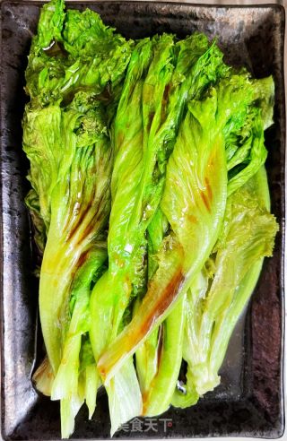 汆烫生菜的做法