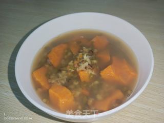 番薯绿豆水的做法步骤：4
