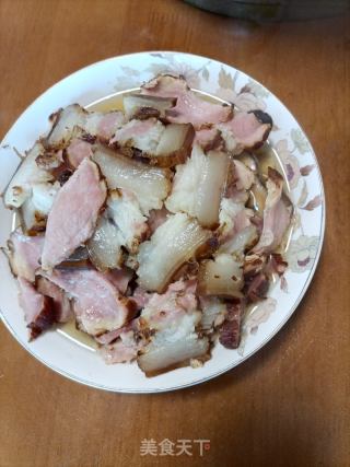 香菇蒸腊肉的做法