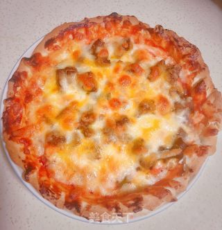黑椒牛扒比萨饼的做法