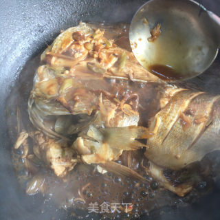 红烧海鲈鱼的做法步骤：6