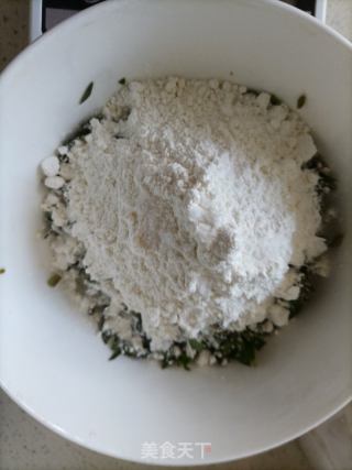 马齿苋煎饼的做法步骤：3