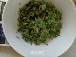 马齿苋煎饼的做法步骤：2