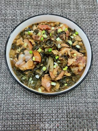 梅菜焖猪脚的做法步骤：15