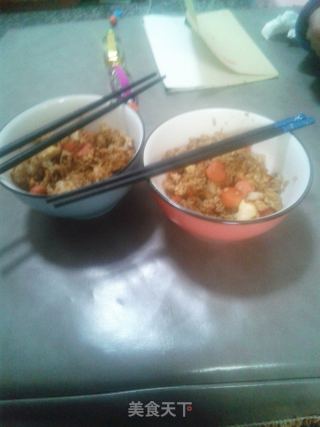 火腿蛋炒饭