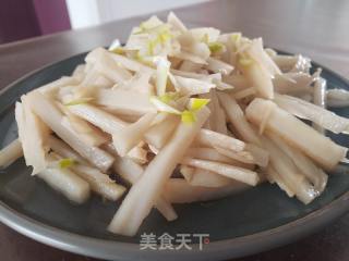 凉拌莲条的做法
