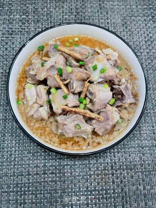 五指毛桃蒸排骨的做法步骤：11