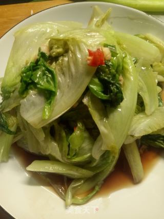 酸辣罗马生菜的做法
