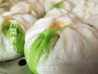 芹菜肉馅包子的做法步骤：9