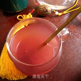 牡丹蜂蜜饮的做法步骤：6