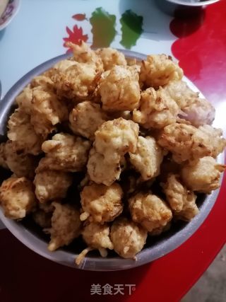脚板薯丸子的做法