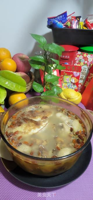 风姜煎蛋烧酒鸡汤的做法