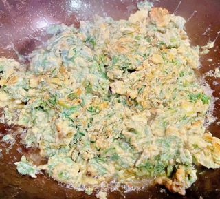 白蒿炒蛋的做法步骤：11