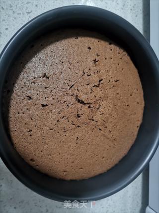巧克力戚风蛋糕的做法步骤：16