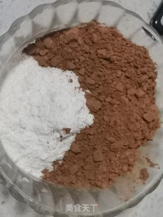 巧克力戚风蛋糕的做法步骤：5