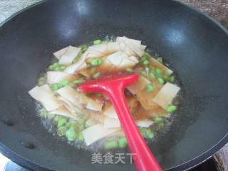 毛豆烧千张的做法步骤：8