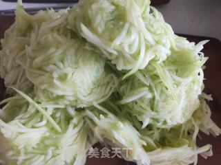 西葫芦鸡蛋蒸饺的做法步骤：7