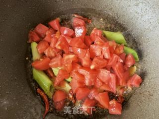 西红柿豆芽肉丝蒸卤面的做法步骤：11