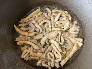 西红柿豆芽肉丝蒸卤面的做法步骤：9