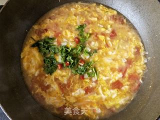 西红柿豆芽蛋花汤的做法步骤：15