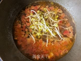 西红柿豆芽蛋花汤的做法步骤：8