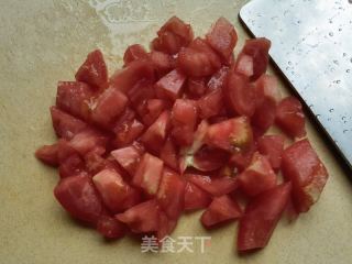 西红柿豆芽蛋花汤的做法步骤：1