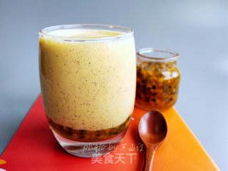 百香果奶昔