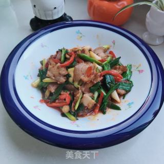蒜苗回锅肉的做法
